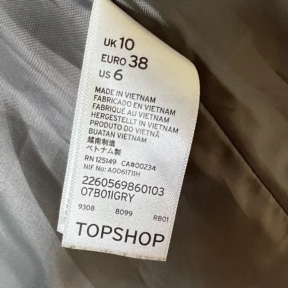 EUC! TOPSHOP coat - Picture 5 of 8